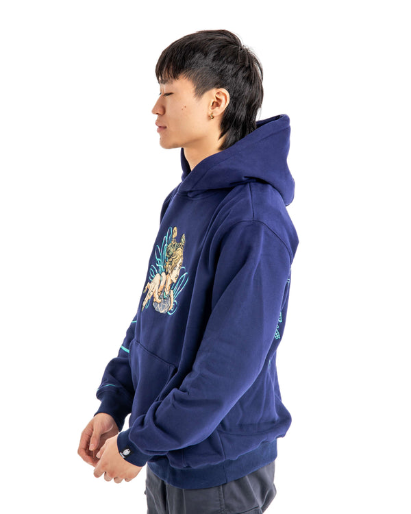 Stone Free Embroidery Hoodie