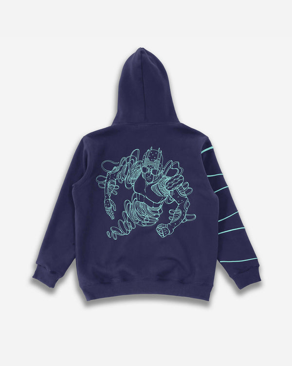 Stone Free Embroidery Hoodie